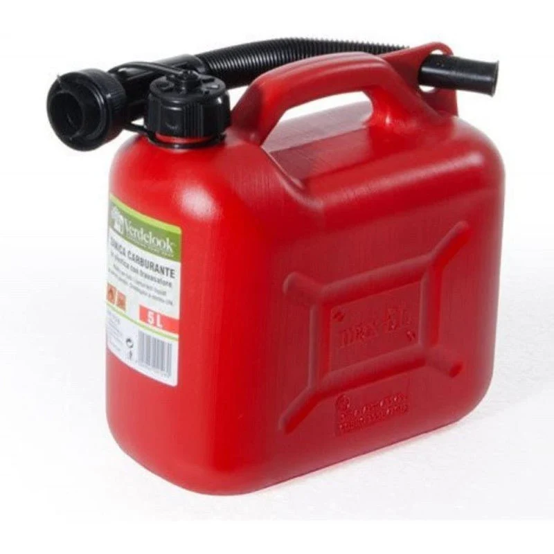 Tanica Carburante Rossa 5lt Verdelook
