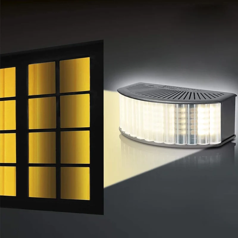 Simulatore di Presenza Ombra Contro le Effrazioni 60 Led Casa Finestra Luce