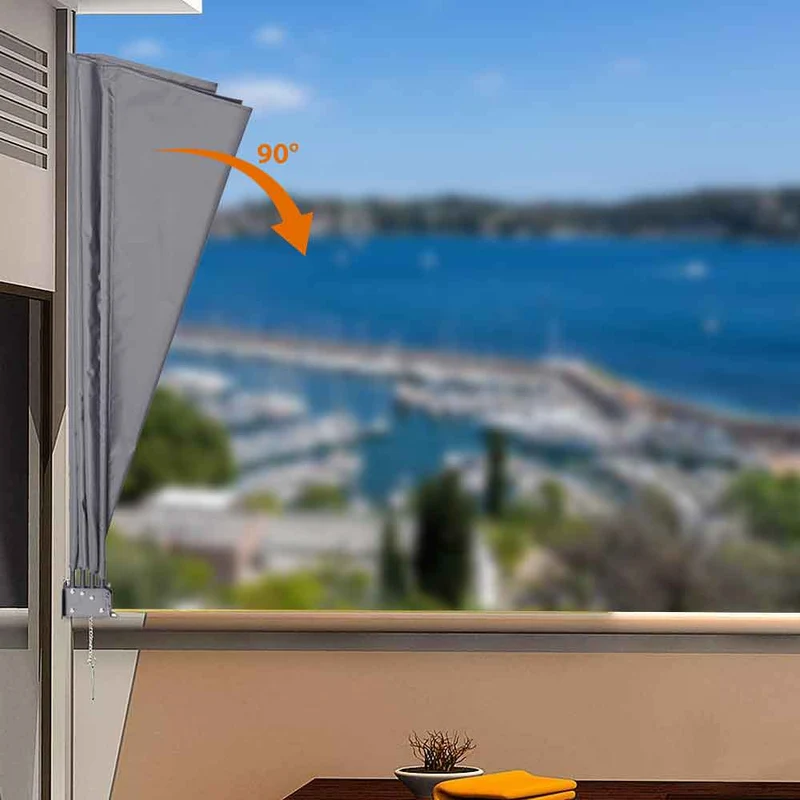 Telo Ventaglio Frangivista Frangivento Ombreggiante Divisorio Ringhiera Balcone