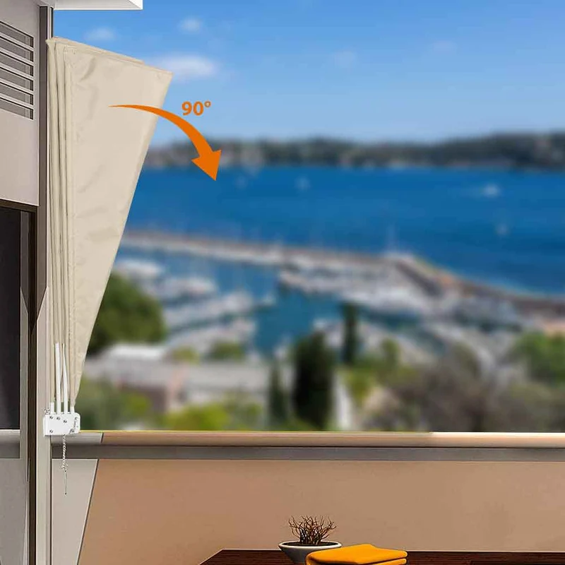 Telo Ventaglio Frangivista Frangivento Ombreggiante Divisorio Ringhiera Balcone