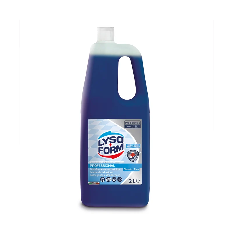 Disinfettante detergente battericida deodorante Diversey Lysoform Pro Formula Classico Plus 2 litri DISPONIBILE IN 7 GIORNI LAVORATIVI