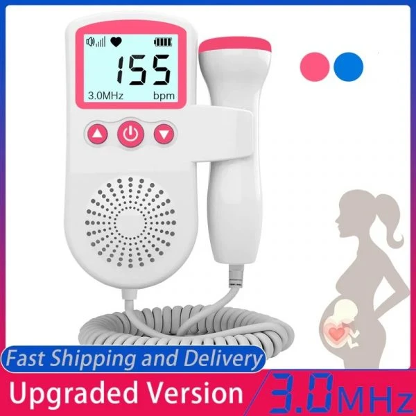 Advanced reliable fetal heart monitor for pregnant women – fetal heartbeat detector