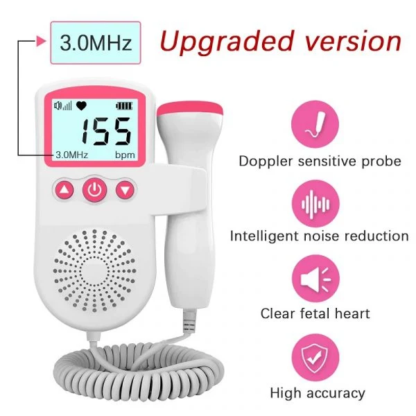 Advanced reliable fetal heart monitor for pregnant women – fetal heartbeat detector
