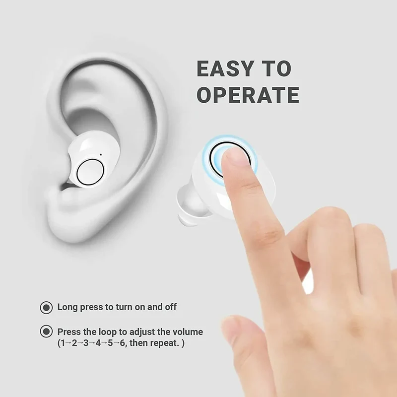 Hearivo – Bluetooth hoortoestel met appbediening – discreet & comfortabel