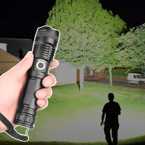 Advanced 90000-lumen XHP50.2 LED flashlight