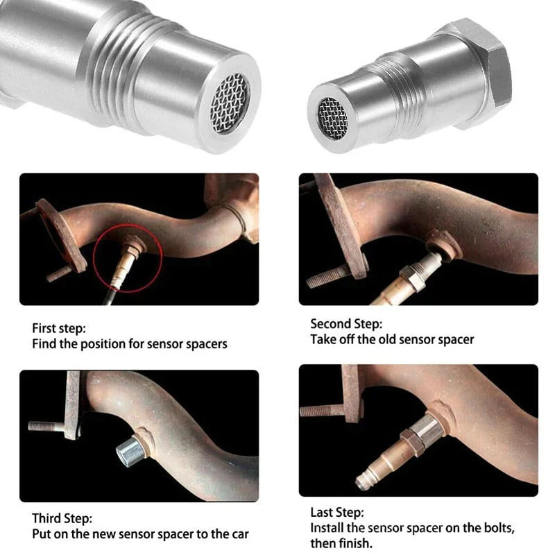 High-performance O2 oxygen sensor adapter for cars