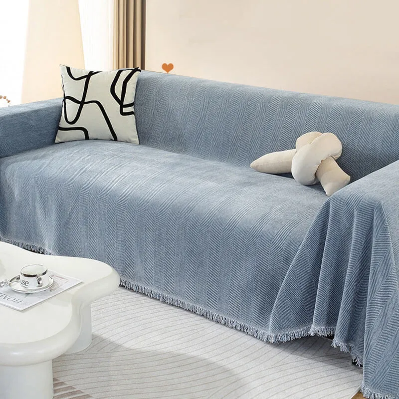 Warm Soft Fringe Blanket