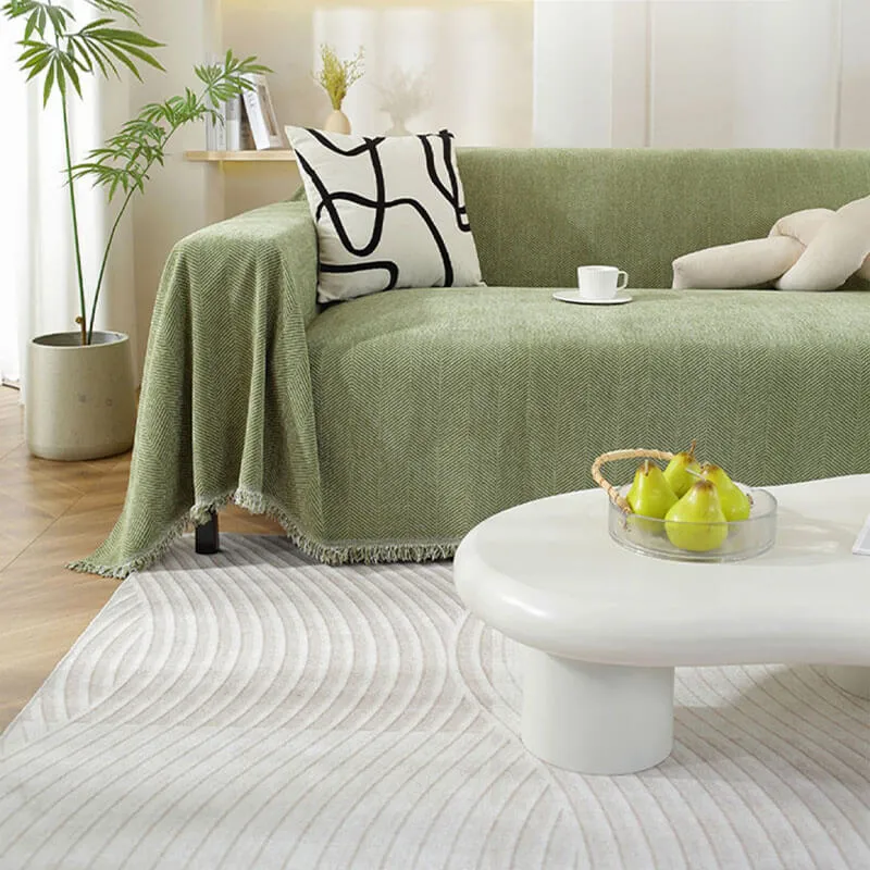 Warm Soft Fringe Blanket