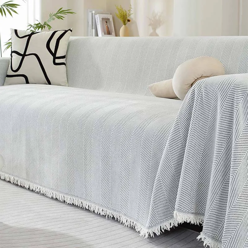 Warm Soft Fringe Blanket