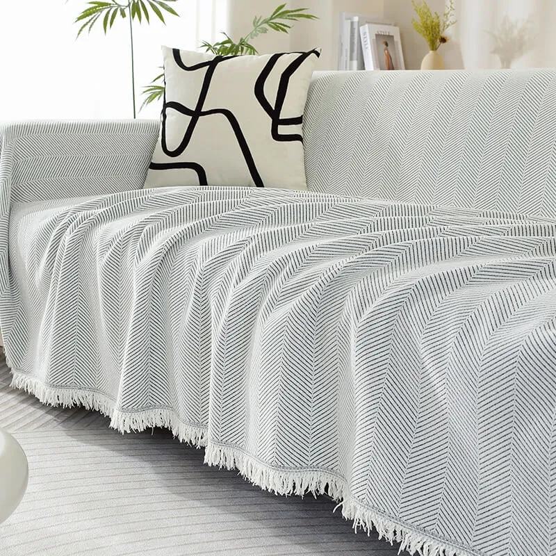 Warm Soft Fringe Blanket