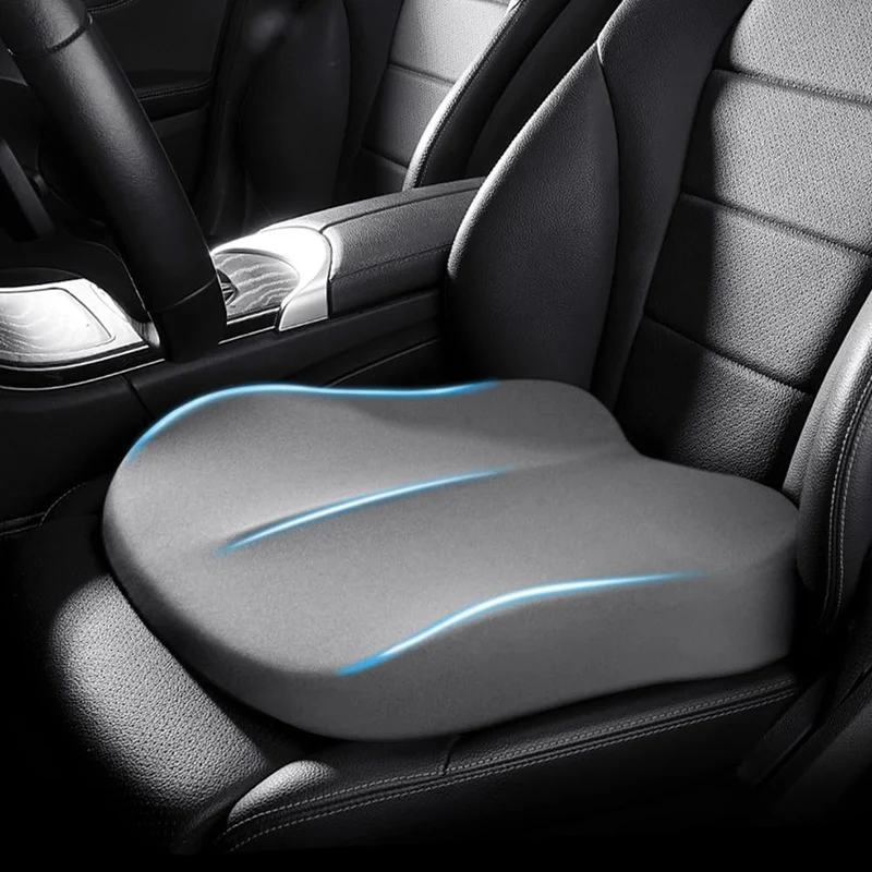 Auto zitkussen met verhoging – Betere zithoogte & ergonomische ondersteuning