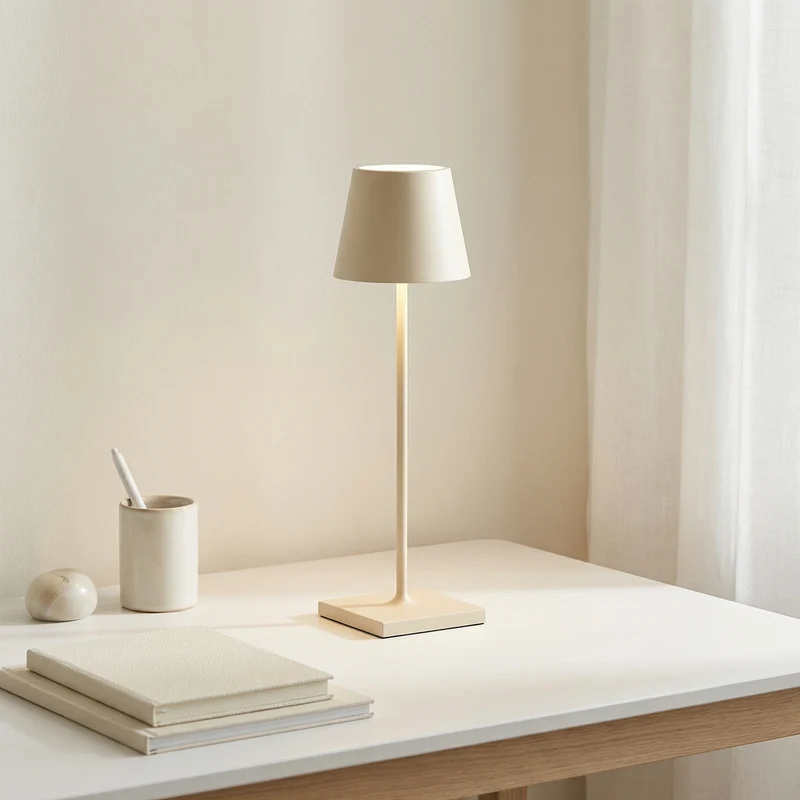 LED Tafellamp Draadloos – Oplaadbare Design Lamp met Dimfunctie