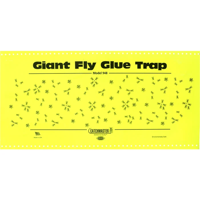 Catchmaster Giant Fly Glue Trap with Attractant - 48 Traps
