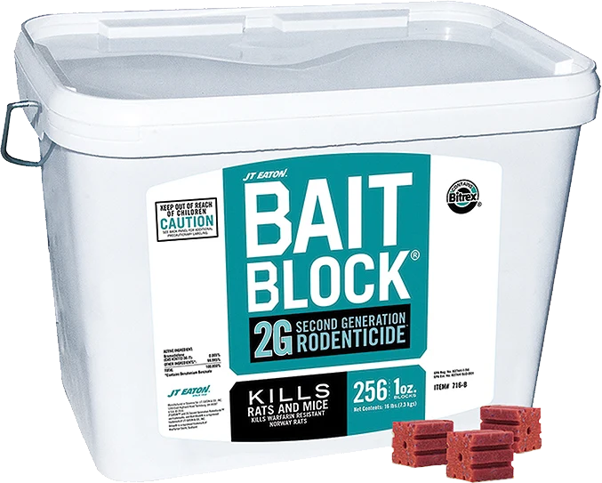 Bait Block 2G Second Generation Rodenticide