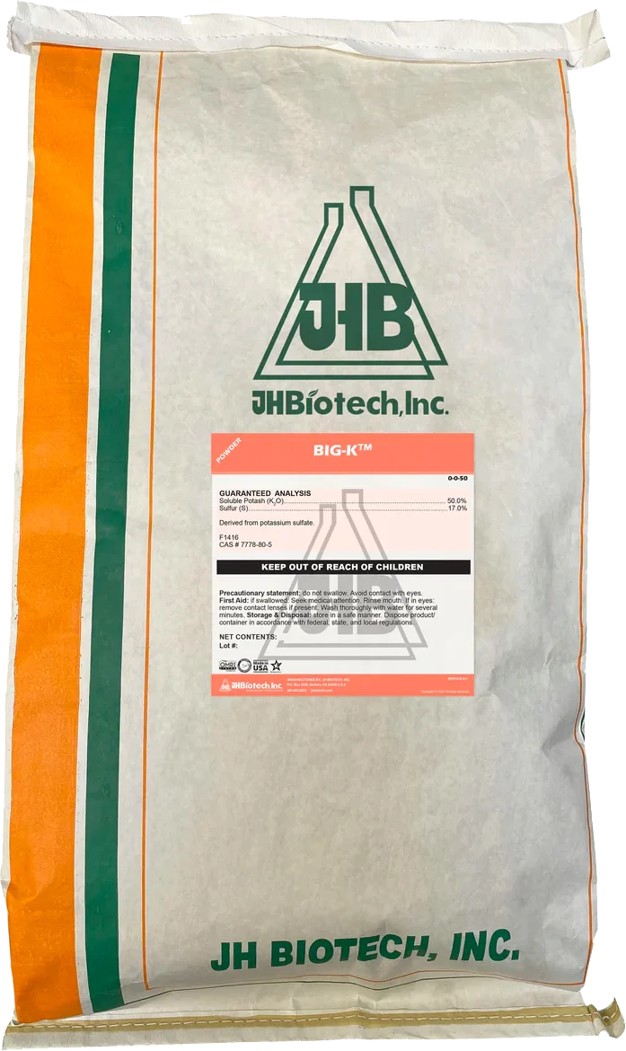 Big K Sulfate of Potash (0-0-50) bag