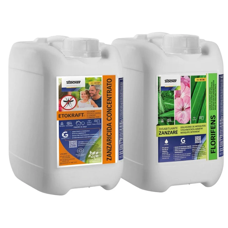 Kit Stocker Strategia Performante da 5 litri Etokraft + Florifens per sistema Geyser Stocker
