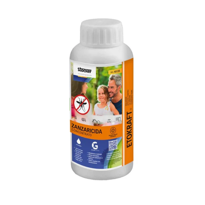 Etokraft zanzaricida anti-zanzare 250ml per sistema Geyser Stocker