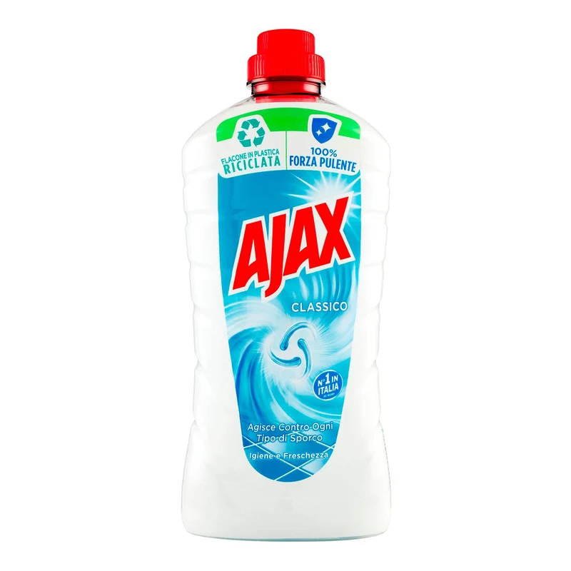 Ajax Detersivo Pavimenti Classico Freschezza e Pulito, Formula Biodegradabile al 93%, 950ml