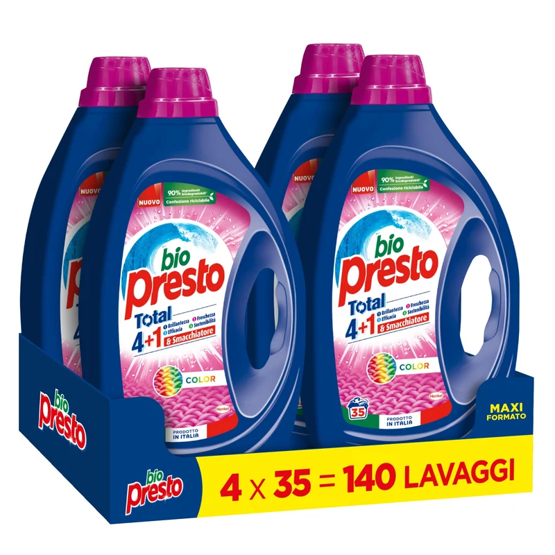 Bio Presto Liq Color 35 lav X 4 PZ