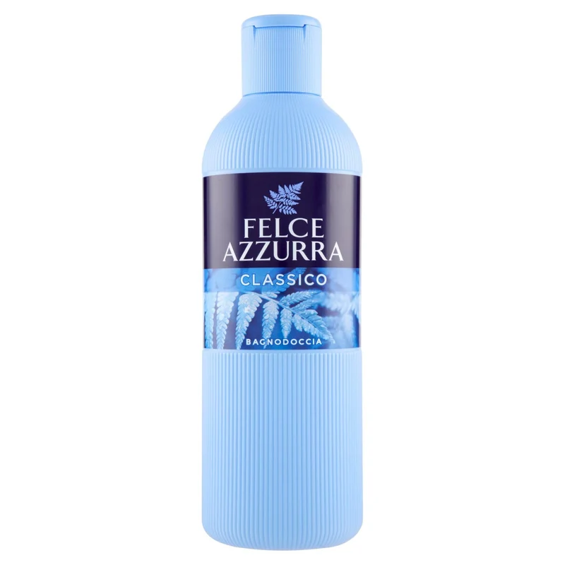 Felce Azzurra Bagnodoccia Classico, Idratante - 6 Confezioni da 650 ml - Totale: 3900 ml