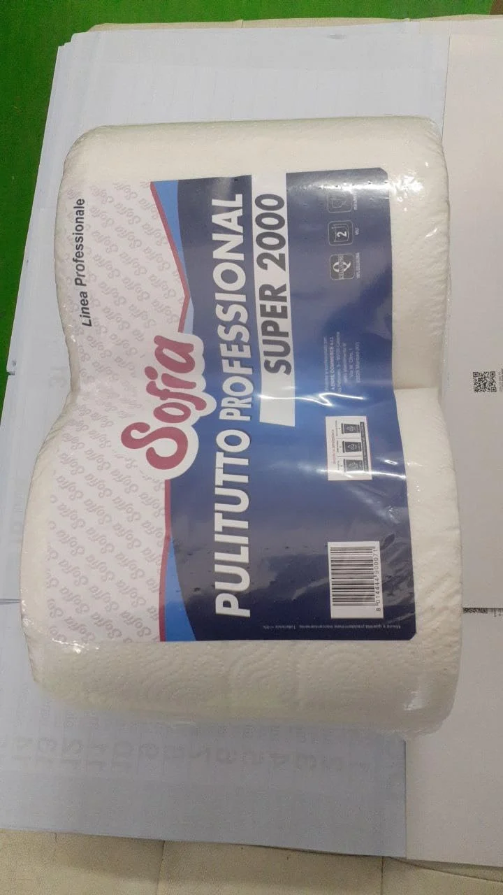 ROTOLONI DI CARTA SOFIA X 2 PULITUTTO PROFESSINAL SUPER 2000