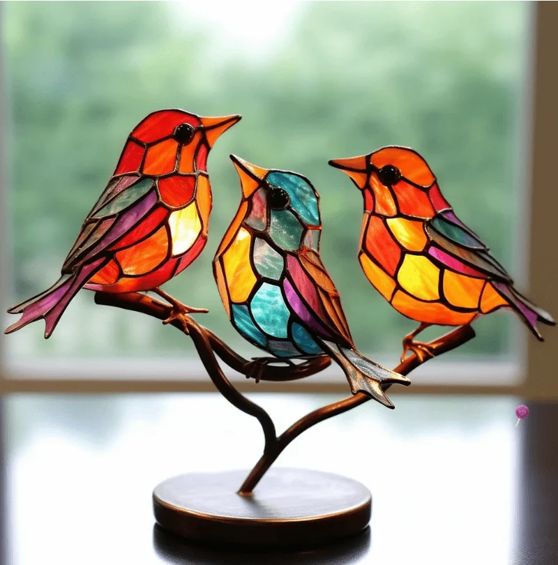 Artistic Bird Ornament – Decorative Accent for the Home