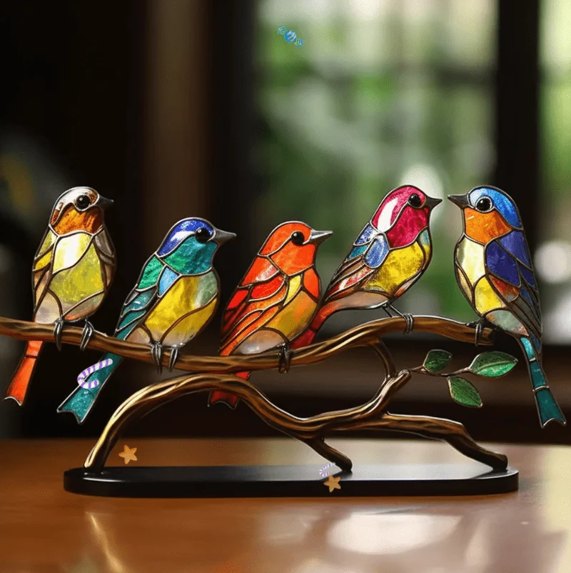 Artistic Bird Ornament – Decorative Accent for the Home