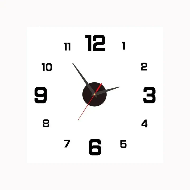 Universal designer silent wall clock for modern interiors