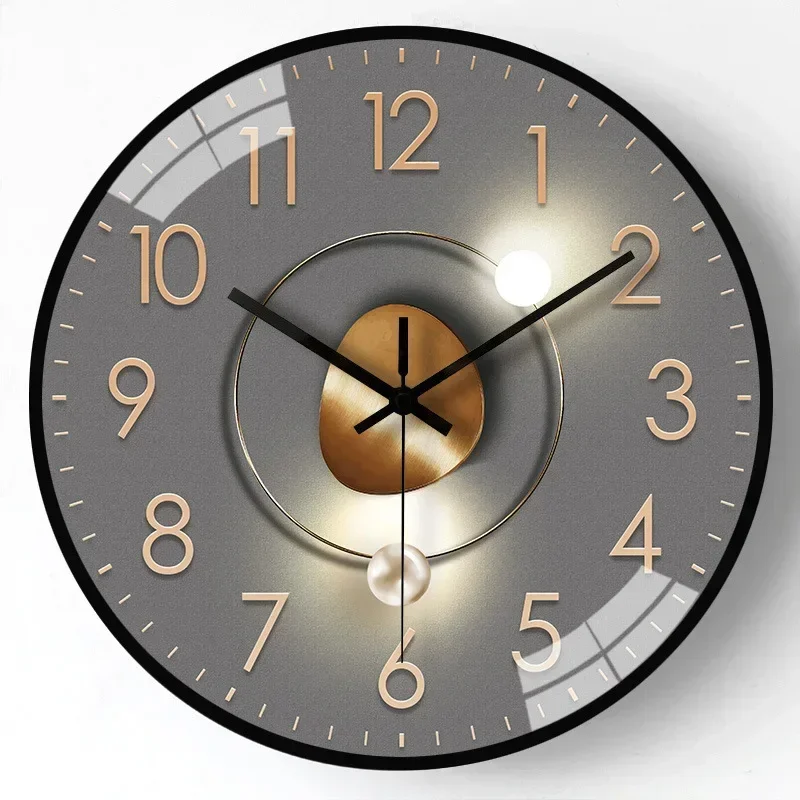 Universal designer silent wall clock for modern interiors