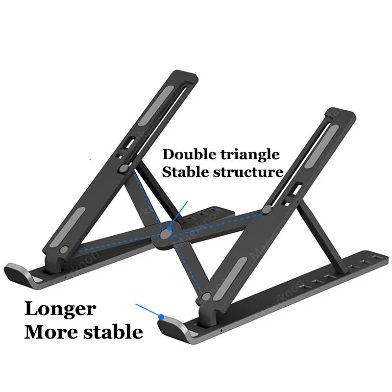 FlexiDesk – Verstelbare Laptopstandaard 10–15" voor thuis & onderweg