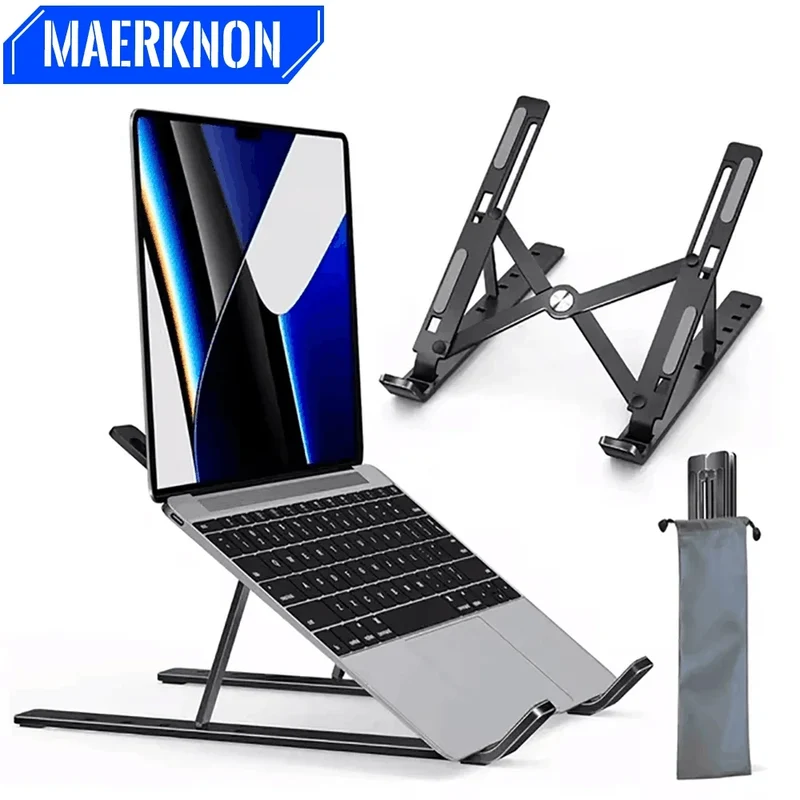 FlexiDesk – Verstelbare Laptopstandaard 10–15" voor thuis & onderweg
