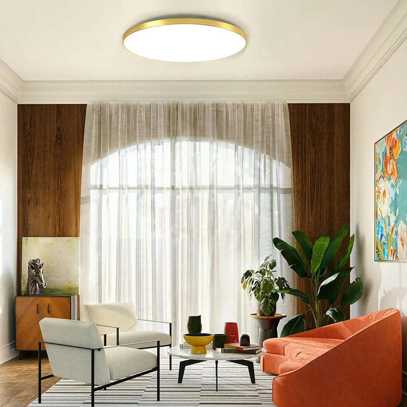 Bright Round Surface-Mounted LED Ceiling Lamp