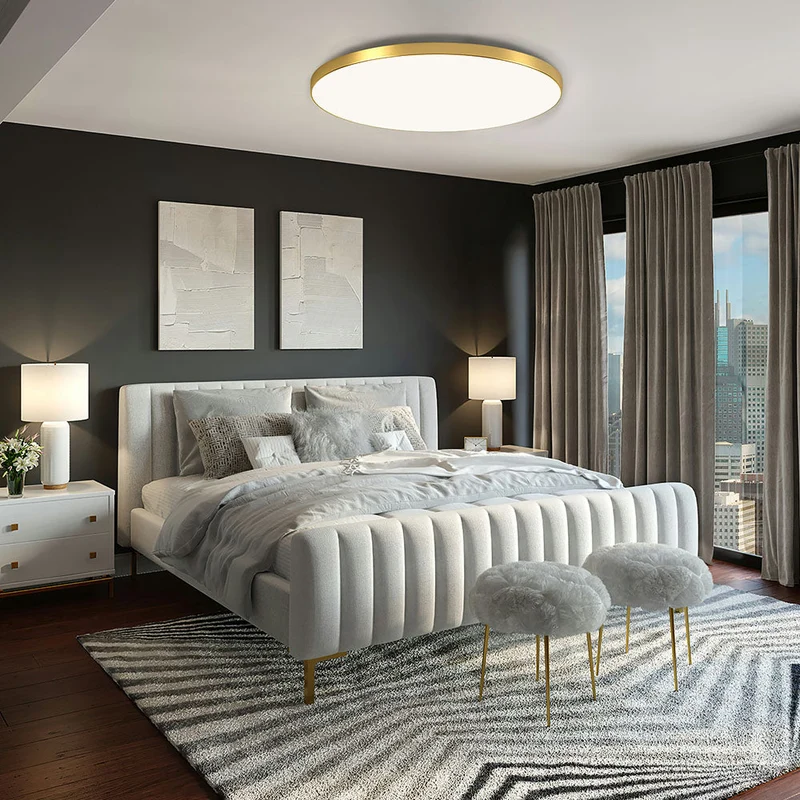 Bright Round Surface-Mounted LED Ceiling Lamp
