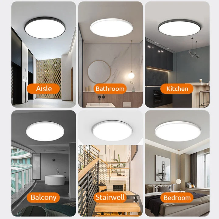 Bright Round Surface-Mounted LED Ceiling Lamp