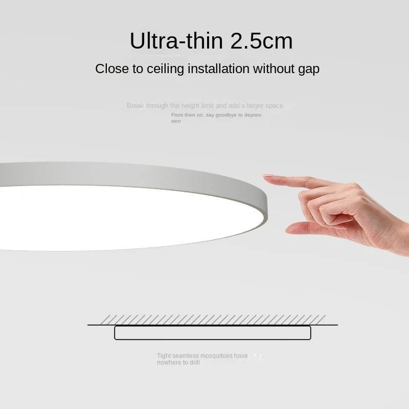 Bright Round Surface-Mounted LED Ceiling Lamp