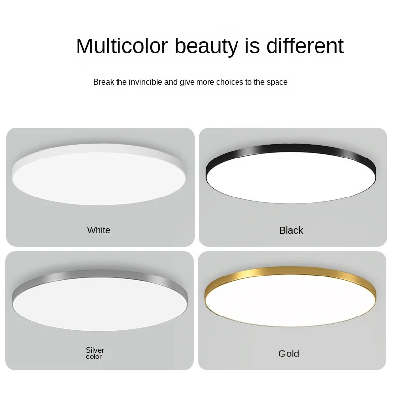 Bright Round Surface-Mounted LED Ceiling Lamp