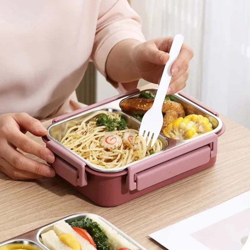 Insulated Thermal Lunch Container Leakproof and Portable