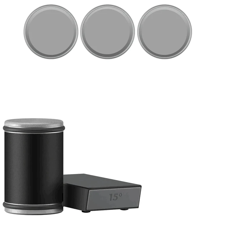Compact Precise Magnetic Roll-Up Knife Sharpener with Dual Angle