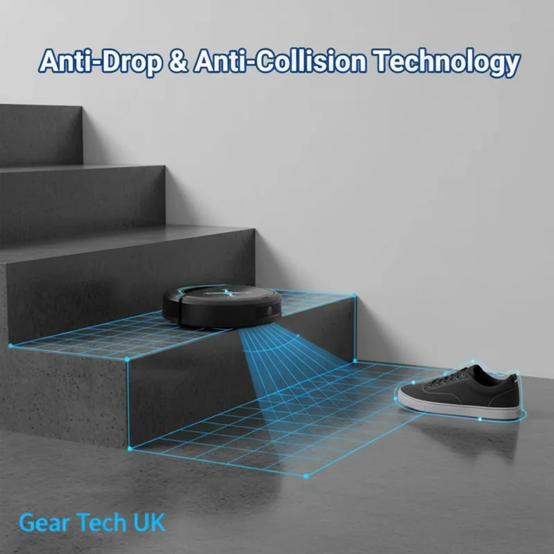 Smart Automatic 3-in-1 Robot Vacuum Cleaner with Long Battery Life