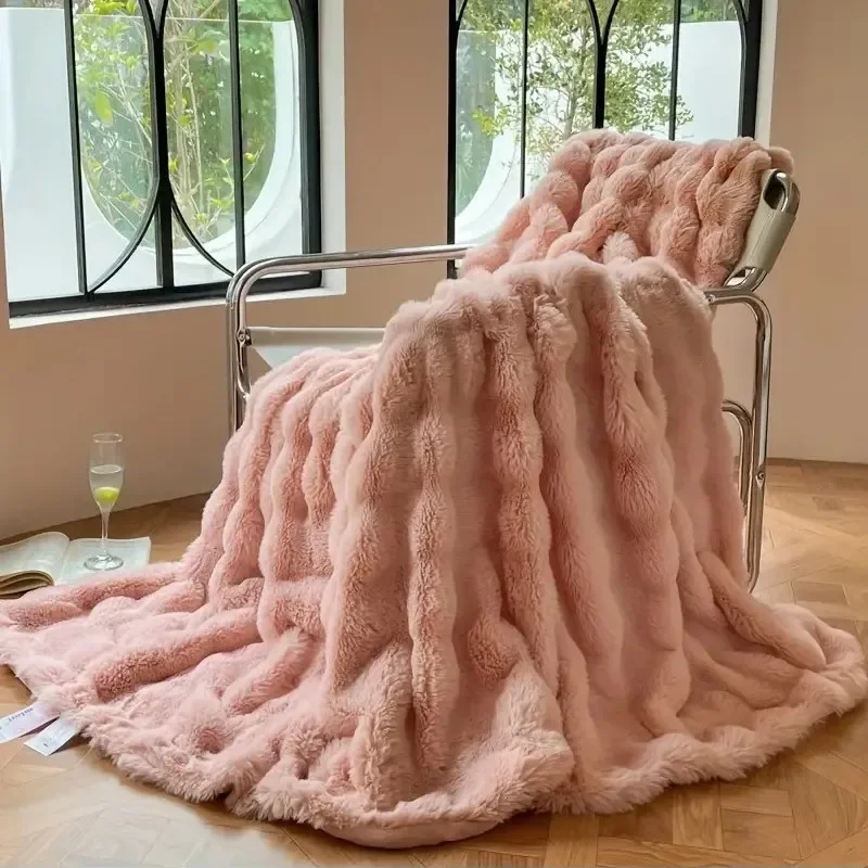 Cozy Soft Premium Bunny Blanket for Living Room and Bedroom