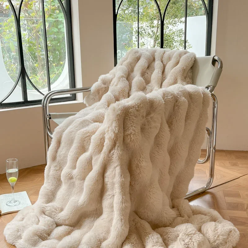 Cozy Soft Premium Bunny Blanket for Living Room and Bedroom