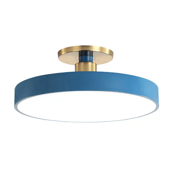 Stylish Round LED Ceiling Lamp in Scandinavian Style