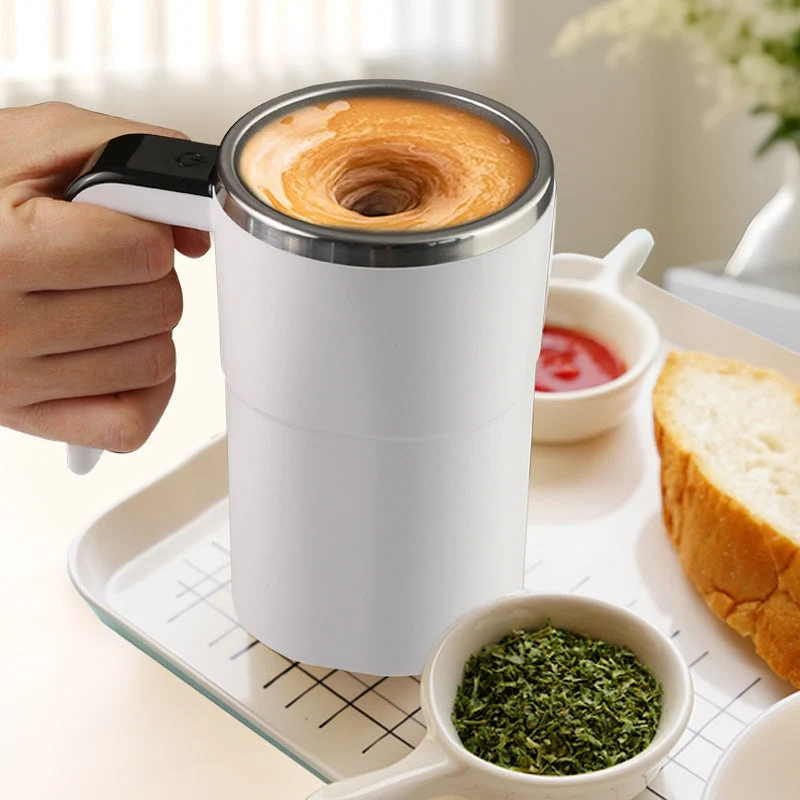 Portable Electric Thermal Kitchen Mug with Charging Function and Temperature Display