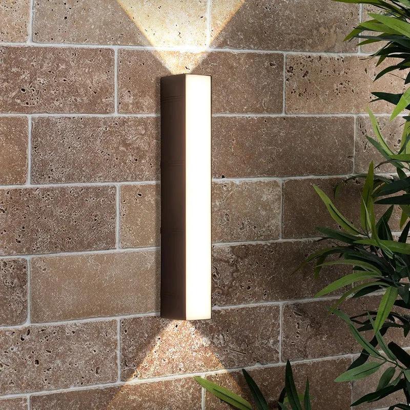Classic reliable energy-saving outdoor LED wall lamp