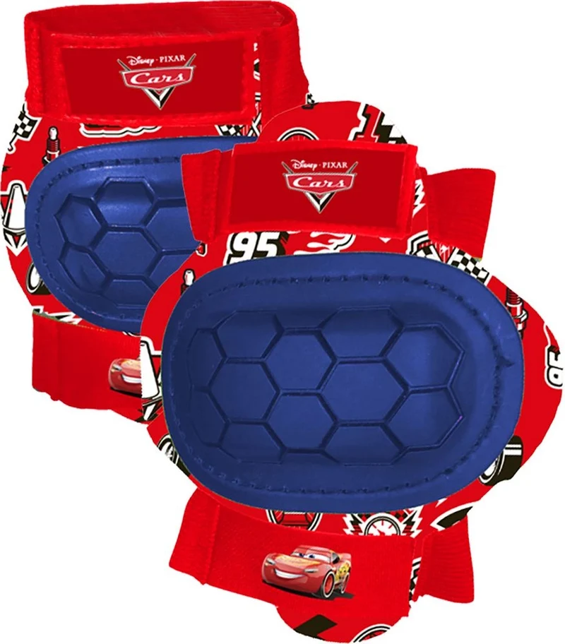 TATAWAY Kit con gomitiere e ginocchiere Disney Cars sport su 3-6 anni TagliaxS