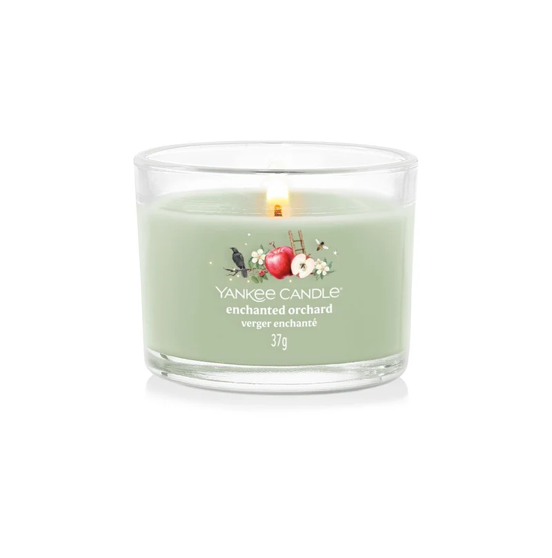 YANKEE CANDLE Candela in vetro Enchanted Orchard