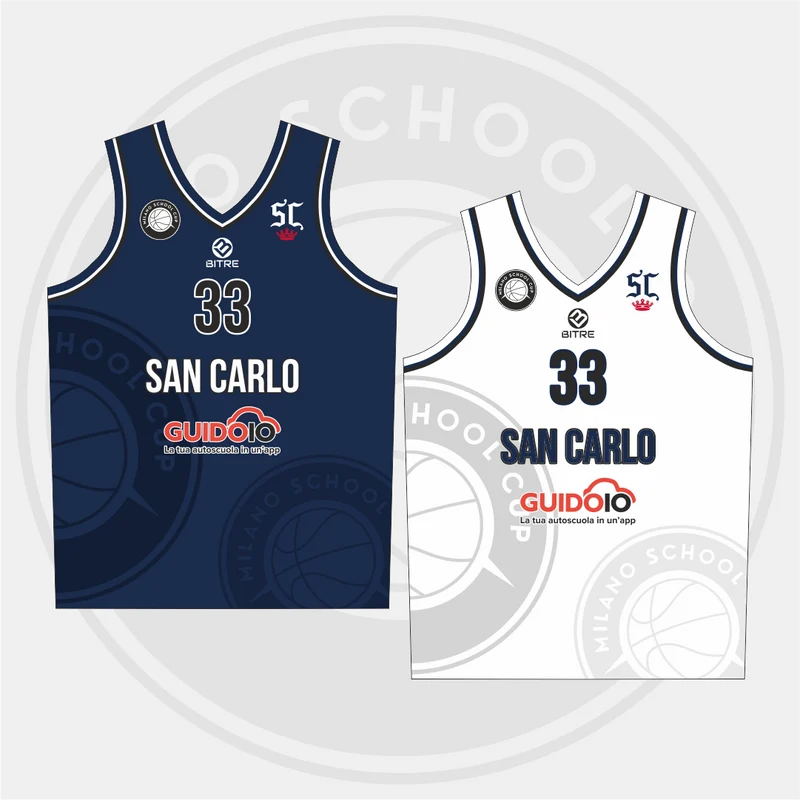 SAN CARLO canotta basket double