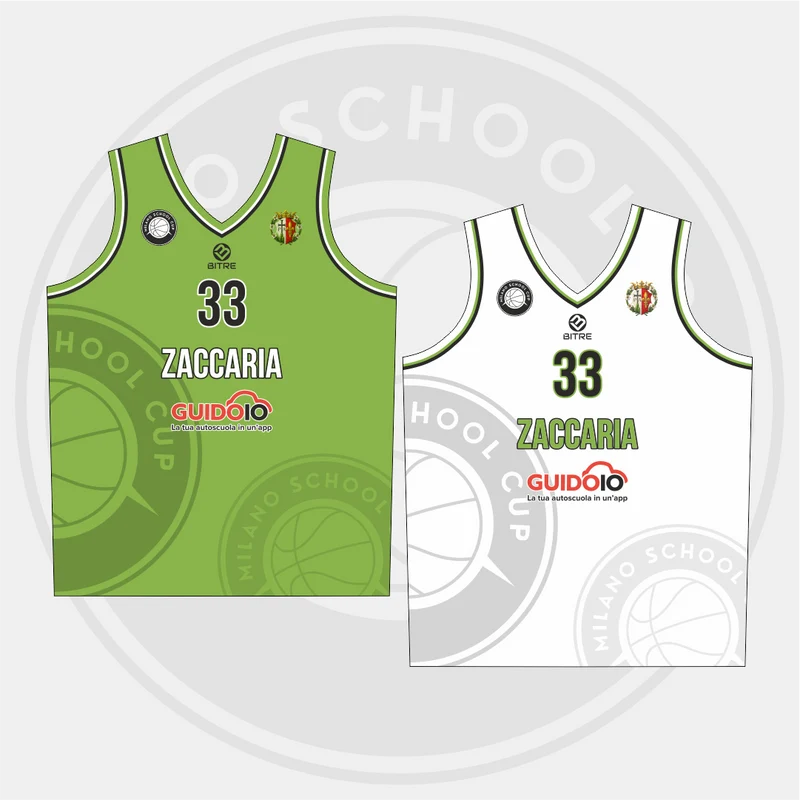 ZACCARIA canotta basket double