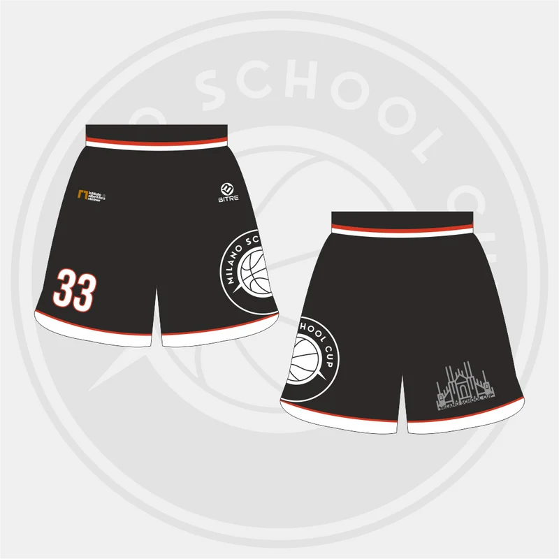 STEINER pantaloncino basket