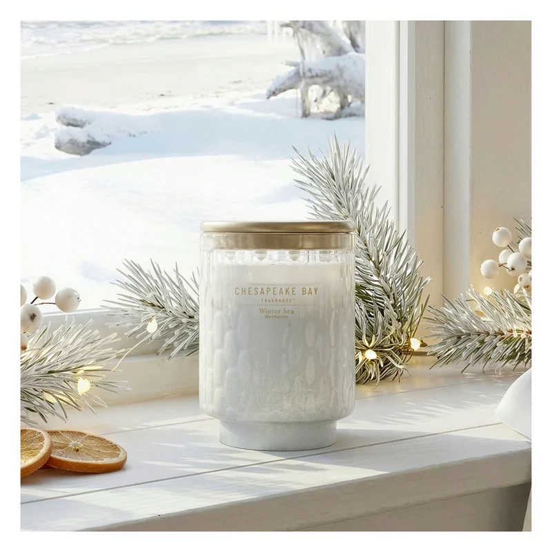 Candela media Chesapeake Bay Candle Winter Sea
